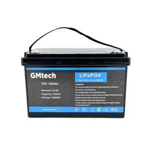 GMtech 12V 100ah LiFePO4 accu (1)